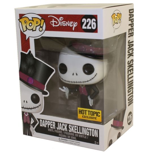 Parlament Fremskreden fisk og skaldyr Funko POP! Disney - Nightmare Before Christmas Vinyl Figure - DAPPER JACK  SKELLINGTON #226 *Excl* (M: Sell2BBNovelties.com: Sell TY Beanie Babies,  Action Figures, Barbies, Cards & Toys selling online