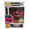 Funko POP! Muppets Vinyl Figure - ANIMAL (Flocked) #05 *Exclusive* (Mint)