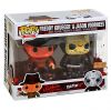 Funko POP! Movies Vinyl Figures 2-PACK - FREDDY KRUEGER & JASON VOORHEES (Bloody) (Mint)