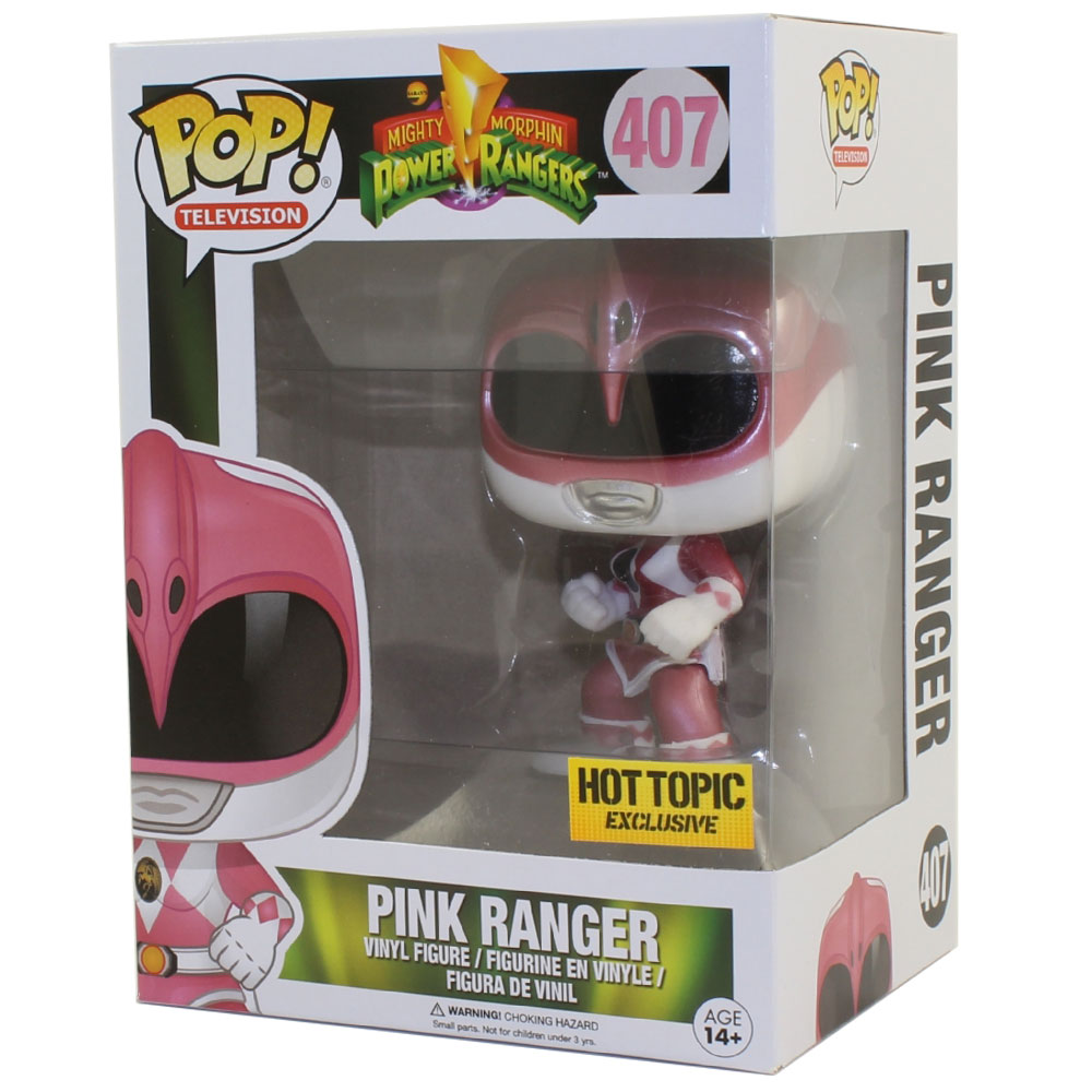 pink power ranger funko