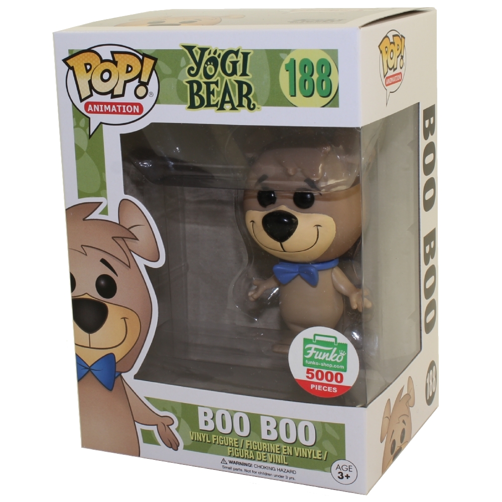 Funko POP! Animation - Yogi Bear Vinyl Figure - BOO BOO *Exclusive* (Mint)