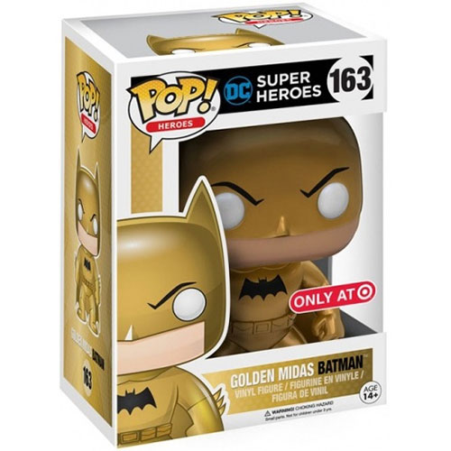 Funko POP! Heroes DC Comics Vinyl Figure GOLDEN MIDAS BATMAN