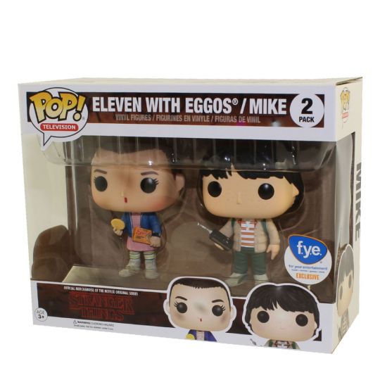 Stranger Things - Eleven with Eggos & Mike Pop 2 Pack! Vinyl Figure