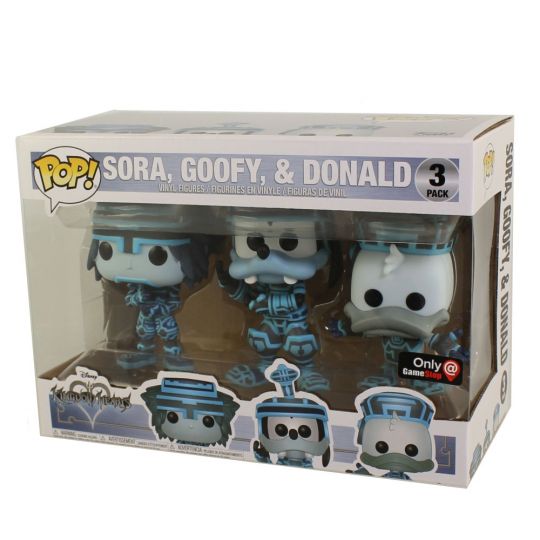 Funko POP! Kingdom Hearts Vinyl Figure 3-PACK - SORA, GOOFY