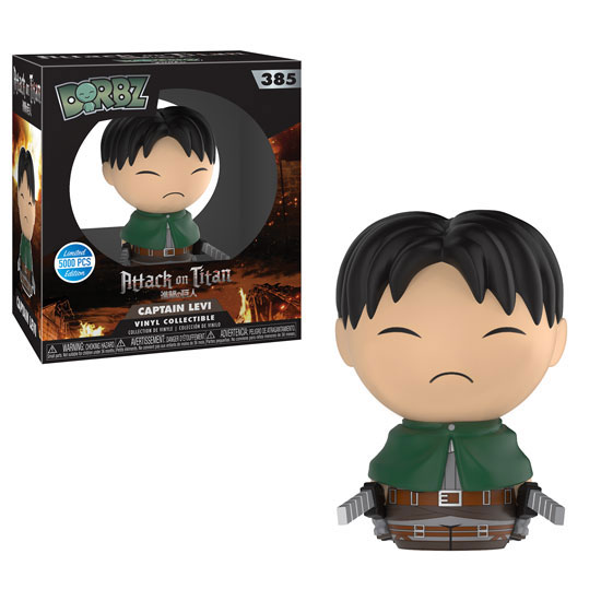 attack on titan funko levi