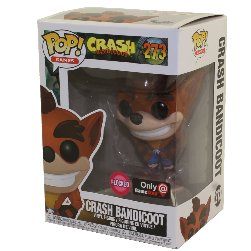 funko pop crash flocked