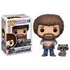 Funko POP! Television - Bob Ross S2 Vinyl Figure - BOB ROSS with Raccoon (Mint)