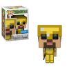 Funko POP! Games - Minecraft Vinyl Figure - STEVE IN GOLD ARMOR #321 (Mint)