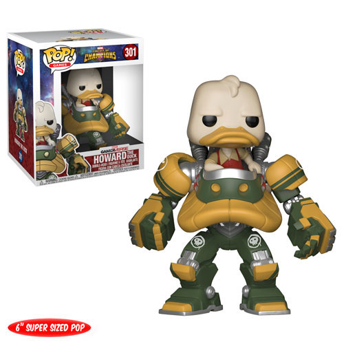 Funko POP Games Marvel s Contest of Champions Vinyl Figure HOWARD THE DUCK 301 Jumbo 6 inch