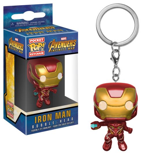 Funko Pocket POP Keychain Avengers Infinity War IRON MAN Mint Sell2BBNovelties Sell TY Beanie Babies Action Figures Barbies Cards Toys selling online