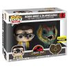 Funko POP! Movies Jurassic Park 25th Ann. Vinyl Figures 2-Pack - DENNIS NEDRY & DILOPHOSAURUS *EXCL*