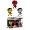 Funko POP! Heroes - Justice League Vinyl Figures 3-PACK - THE FLASH (Chrome) (Mint)