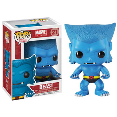Funko POP! Marvel Series 2 Vinyl Bobble-Head - BEAST #21 (Mint)