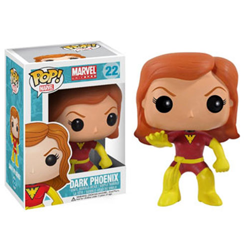 Funko POP! Marvel Series 2 Vinyl Bobble-Head - DARK PHOENIX (Jean Grey) #22 (Mint)