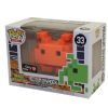 Funko 8-Bit POP! - Space Invaders Vinyl Figure - MEDIUM INVADER (Orange) #33 *Game Stop Exclusive* (