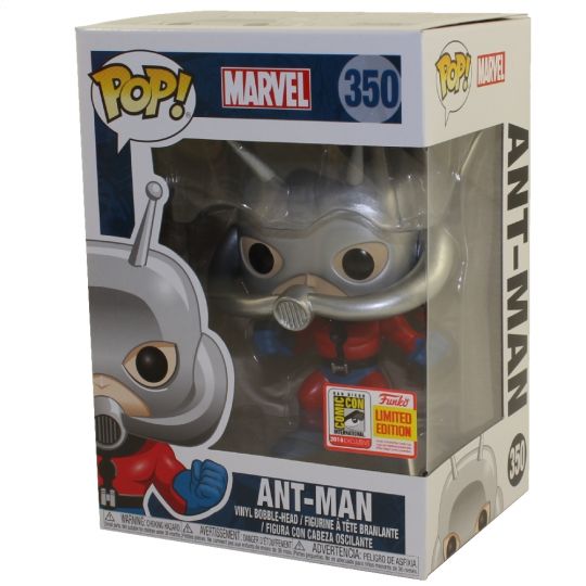 vertrekken chef systematisch Funko POP! Marvel Vinyl Bobble-Head - ANT-MAN #350 *SDCC * (Mint):  Sell2BBNovelties.com: Sell TY Beanie Babies, Action Figures, Barbies, Cards  & Toys selling online
