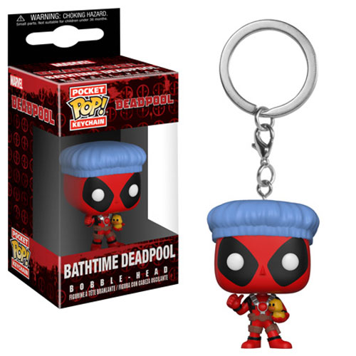 Funko Pocket POP! Deadpool Keychain BATHTIME DEADPOOL (Mint