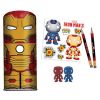 Funko Can-tivities - Activity Set - IRON MAN (Mark 42) (6 inch tin) (Mint)