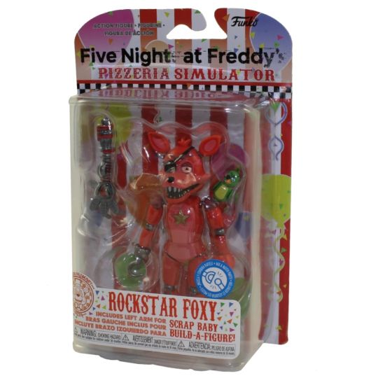 Funko Action Figure - Five Nights at Freddy's Pizzeria Simulator - ROCKSTAR  FOXY (Mint): : Sell TY Beanie Babies, Action Figures,  Barbies, Cards & Toys selling online