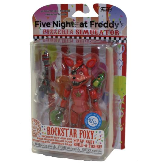 fnaf rockstar foxy action figure