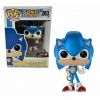 Funko POP! Games - Sonic the Hedgehog Vinyl Figure - SONIC WITH RING (Metallic) #283 *Exclusive* (Mi