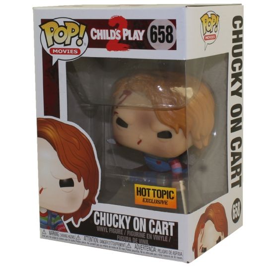 Funko POP Movies Child s Play 2 Vinyl Figure CHUCKY ON CART