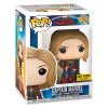 Funko POP! Captain Marvel Vinyl Bobble-Head Figure - CAPTAIN MARVEL [Jacket] #435 *Exclusive* (Mint)