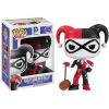 Funko POP! Heroes - Vinyl Figure - HARLEY QUINN with MALLET #45 (Mint)
