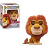 Funko POP! Disney - The Lion King Vinyl Figure - MUFASA (Flocked) #495 (Mint)