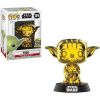 Funko POP! Star Wars Vinyl Bobble Figure - YODA (Gold Chrome) #124 *Exclusive* (Mint)