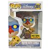 Funko POP! Disney Lion King Vinyl Figure - RAFIKI WITH SIMBA (Diamond Collection) #301 *Exclusive* (