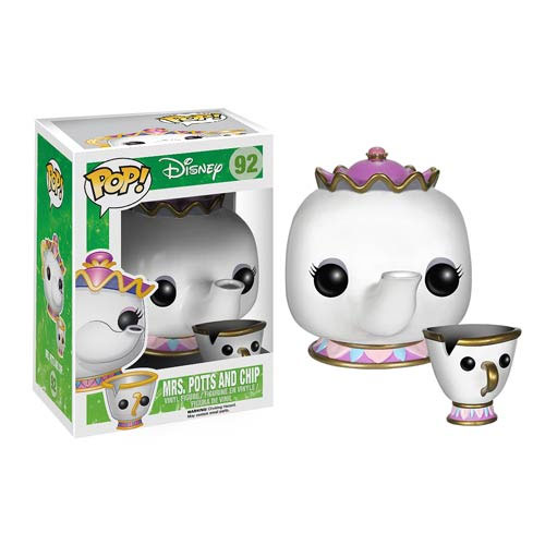 Funko POP! Disney - Vinyl Figure - MRS POTTS & CHIP (Beauty & The Beast ...