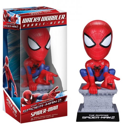 Funko Wacky Wobbler - Amazing Spiderman 2 Movie - SPIDERMAN (Mint)