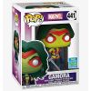 Funko POP! Marvel Vinyl Bobble-Head - GAMORA (Comics) #441 *Exclusive* (Mint)
