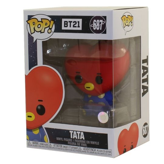 Funko POP! - BT21 Vinyl Figure - TATA #687 (Mint): Sell2BBNovelties.com: Sell Beanie Babies, Action Barbies, Cards & Toys selling online