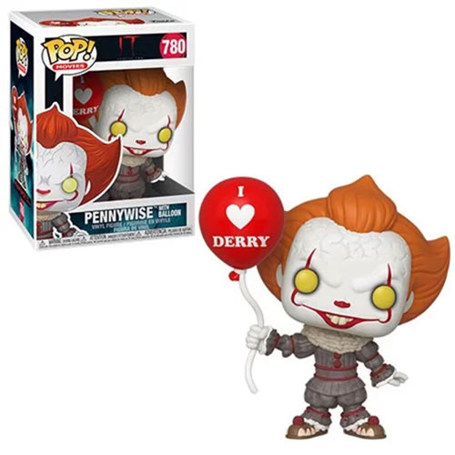 stephen king with balloon funko