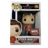 Funko POP! Marvel Collector Corps Vinyl Bobble Figure - SPIDER-MAN (Borrowed Jersey) #485 (Mint)