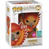 Funko POP! Harry Potter Vinyl Figure - FAWKES [Flocked] #84 *Exclusive* (Mint)