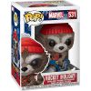 Funko POP! Marvel Holiday Vinyl Bobble-Head Figure - ROCKET (Holiday) #531 (Mint)