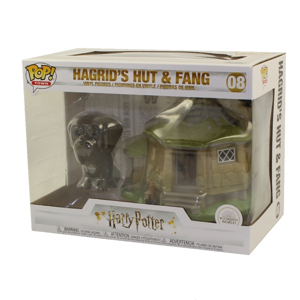 Funko 44230 POP Harry Potter-Hagrid's Hut w/Fang Collectible Figure Town 