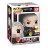 Funko POP! Games Witcher 3 Wild Hunt Vinyl Figure - GERALT [Igni](Glow in Dark) #554 *Exclusive* (Mi