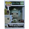 Funko POP! Animation Rick and Morty Vinyl Figure - RICK WITH CROWN #649 *Exclusive* (Mint)