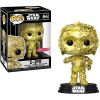 Funko POP! Star Wars Vinyl Bobble-Head Figure - C-3PO [Futura] #64 *Exclusive* (Mint)