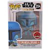 Funko POP! Star Wars Mandalorian Vinyl Bobble - DEATH WATCH MANDALORIAN (Two Stripes) (Mint)