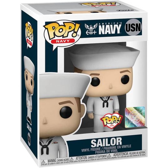 Funko POP! Military: Navy Female – U.S. Navy – Figura In Vinile Da Collezione 9,5 Cm – Regalo Ufficiale Per Collezionisti
