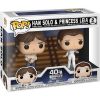Funko POP! Star Wars The Empire Strikes Back Vinyl Figure 2-Pack - HAN SOLO & PRINCESS LEIA (Mint)
