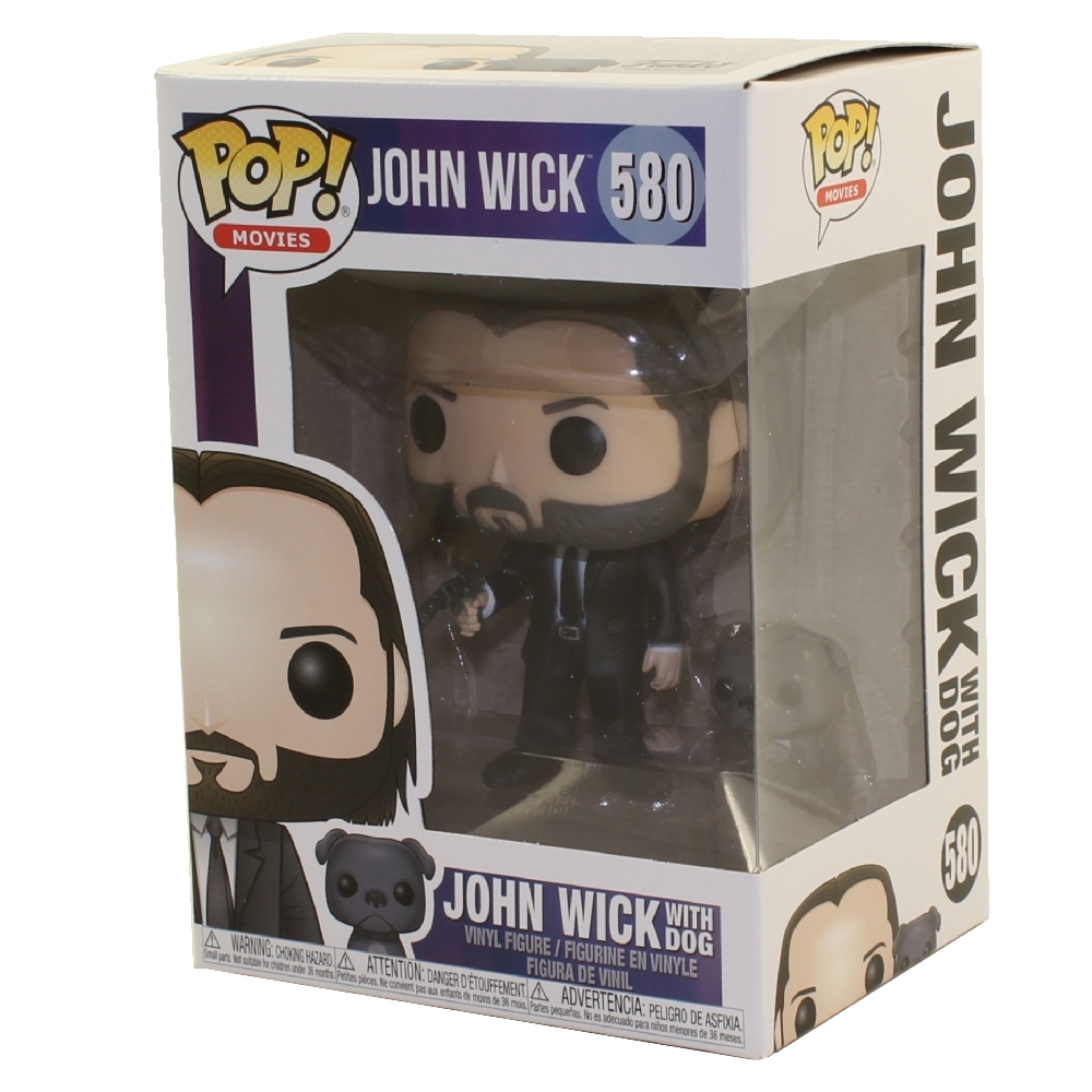 Movies Vinyl Figur John Wick with Dog #580 John Wick 47238 Funko Pop 