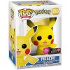 Funko POP! Games - Pokemon Vinyl Figure - PIKACHU (Flocked) #353 *Exclusive* (Mint)