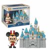 Funko POP! Disneyland 65th Anniversary Vinyl Figure Set - SLEEPING BEAUTY CASTLE & Mickey Mouse #21 