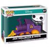 Funko POP! Trains Deluxe Set - Nightmare Before Christmas - JACK SKELLINGTON in Engine #07 (Mint)